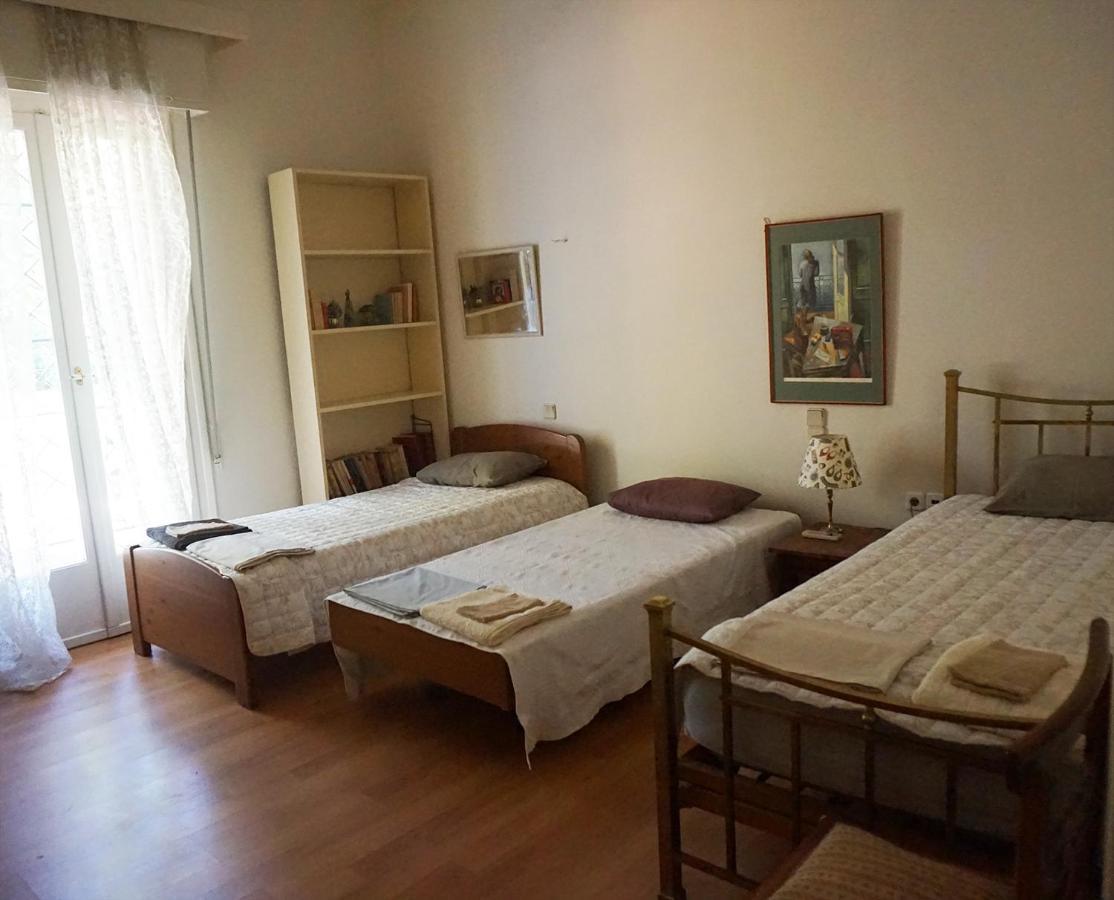 Independent Entrance Apt - 130M2 - Garden - Private Parking Apartment Athens Luaran gambar