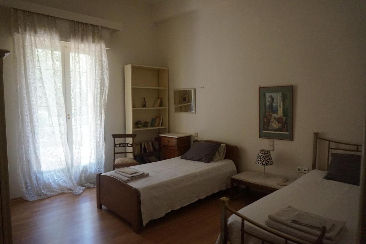 Independent Entrance Apt - 130M2 - Garden - Private Parking Apartment Athens Luaran gambar