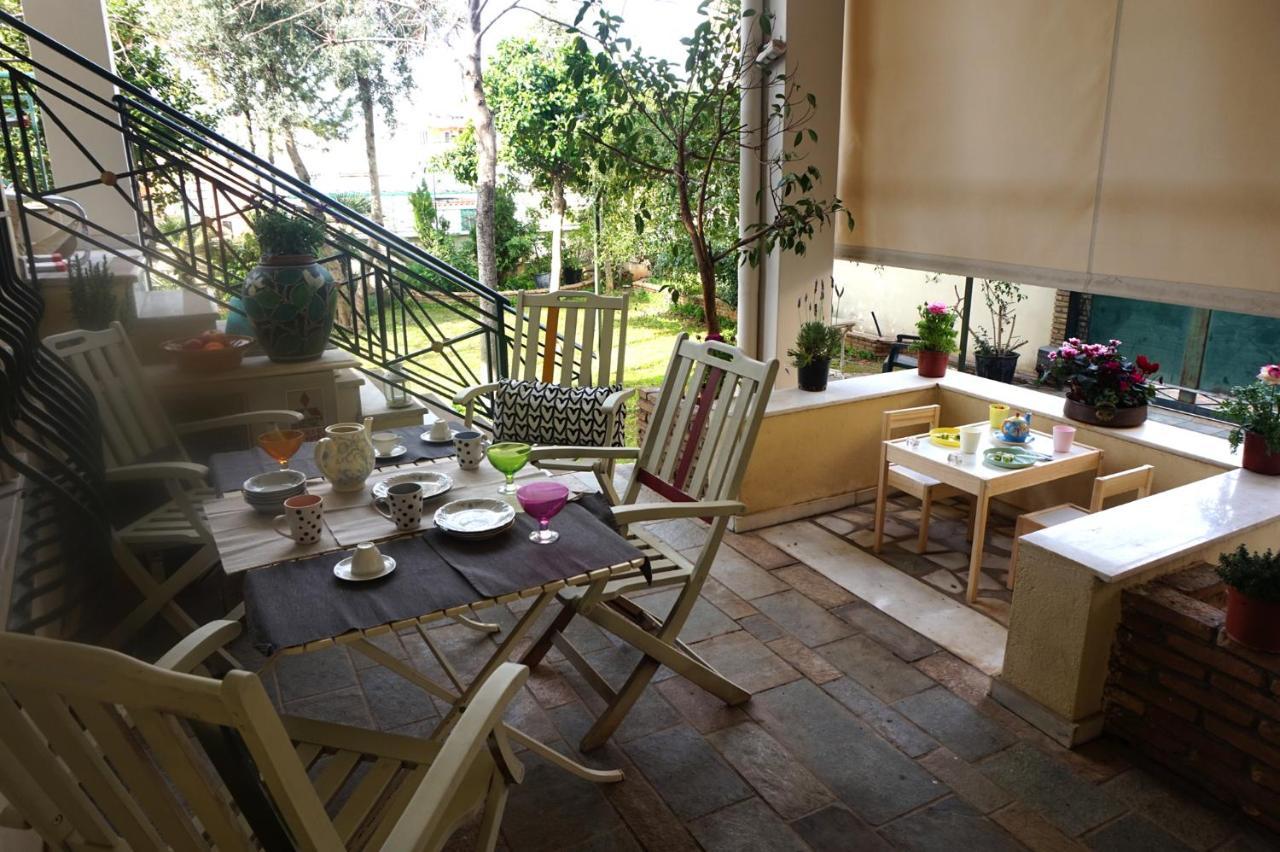 Independent Entrance Apt - 130M2 - Garden - Private Parking Apartment Athens Luaran gambar